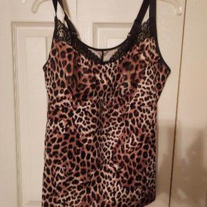 Ruby Ribbon Support Level 4 size 40 Animal Print Cami Shapewear